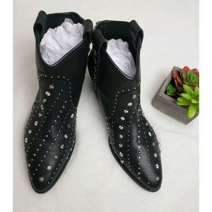 Sam Edelman Brian Ankle Studded Bootie Pointed Toe